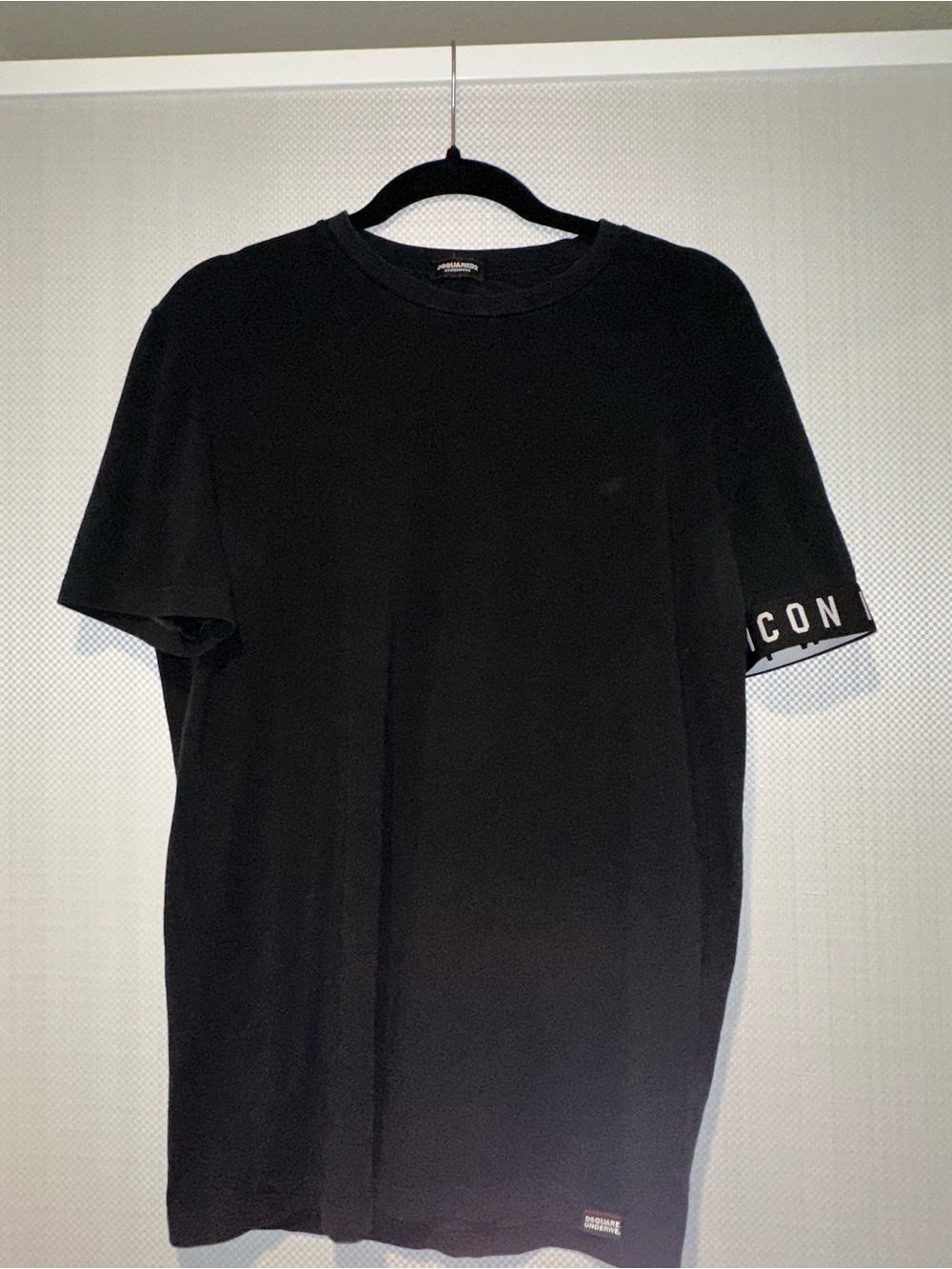 Dsquared2 Black Logo Sleeve T-Shirt